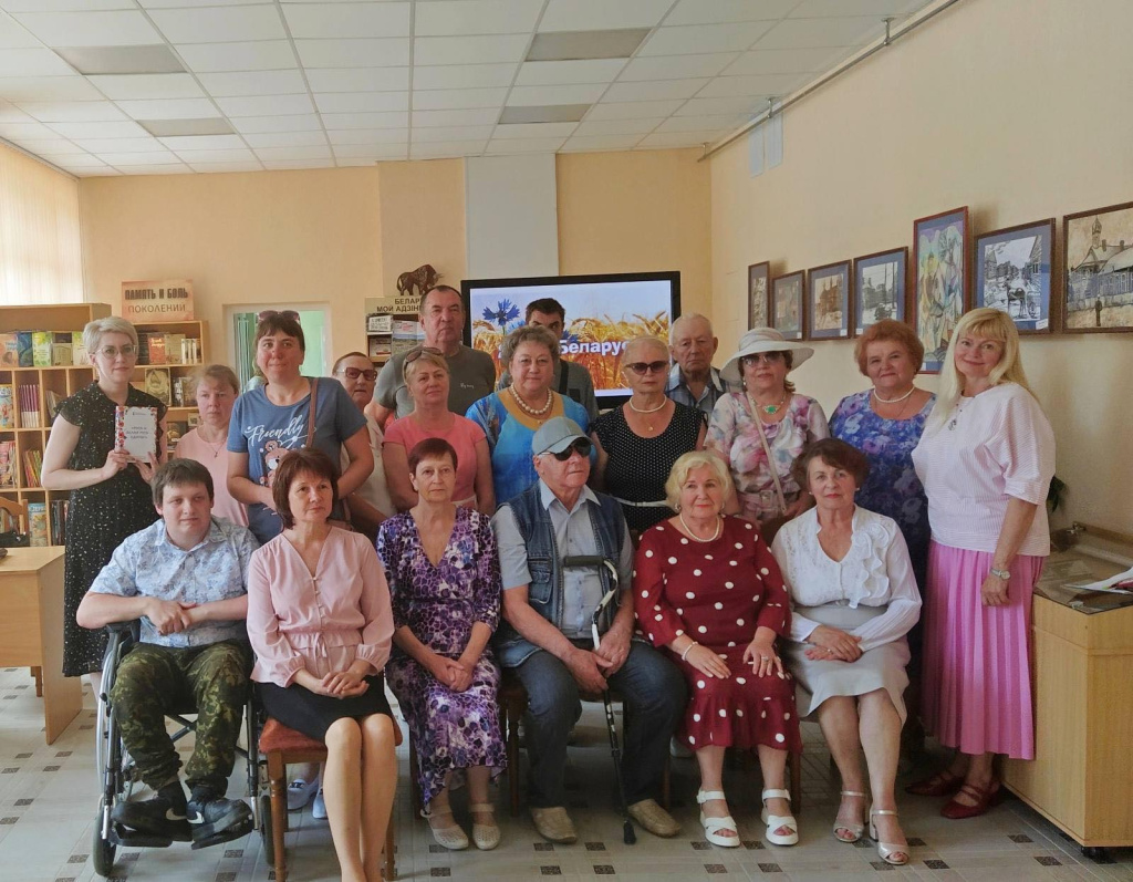 Встреча посвящённая 80-летию освобождения города Барановичи от  немецко-фашистских захватчиков